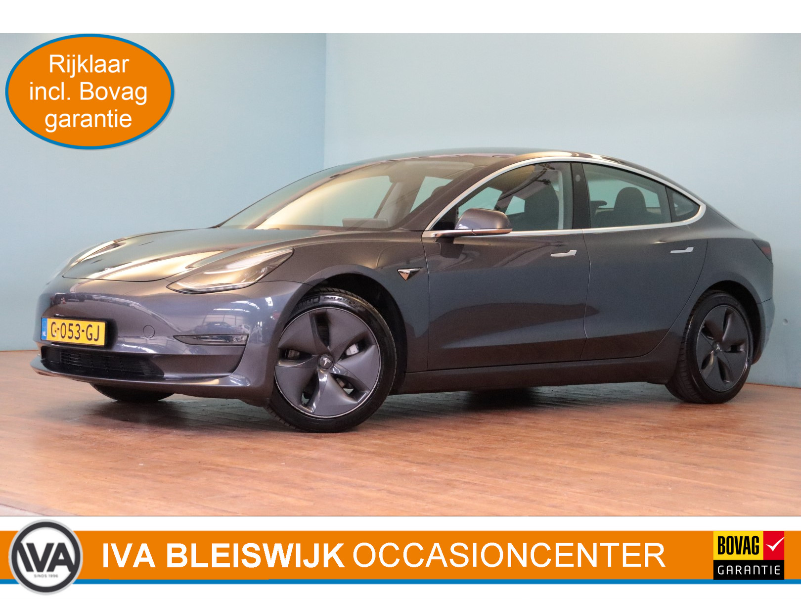 Tesla Model 3 Long Range AWD 75 kWh | NAVI | CAMERA | PANO | LEER | STOELVERW |