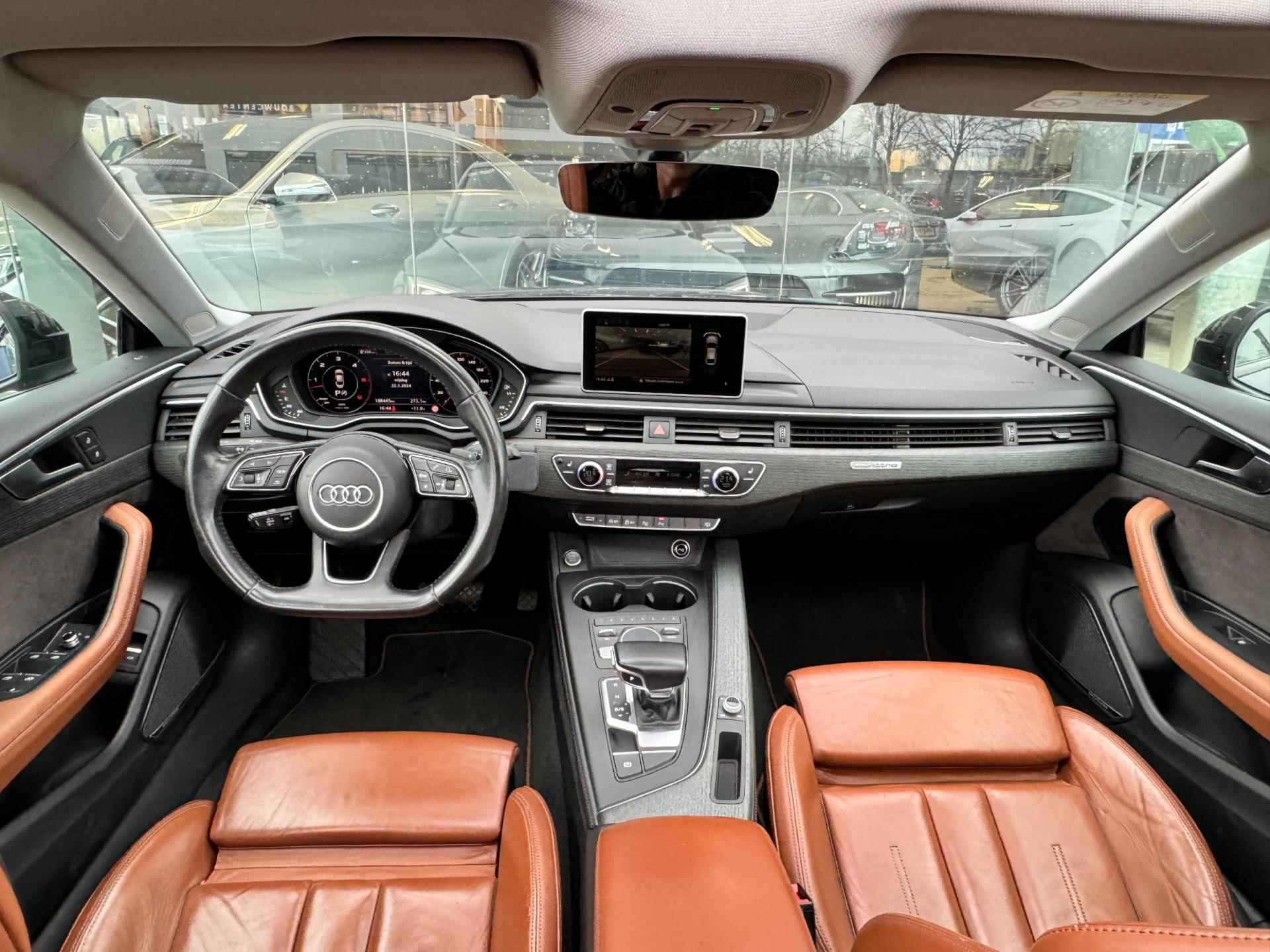 Audi A5 Sportback 3.0 TDI quattro S-Line | Pano | 360° Camera | Adaptieve cruise | Volledig onderhouden - 4/23