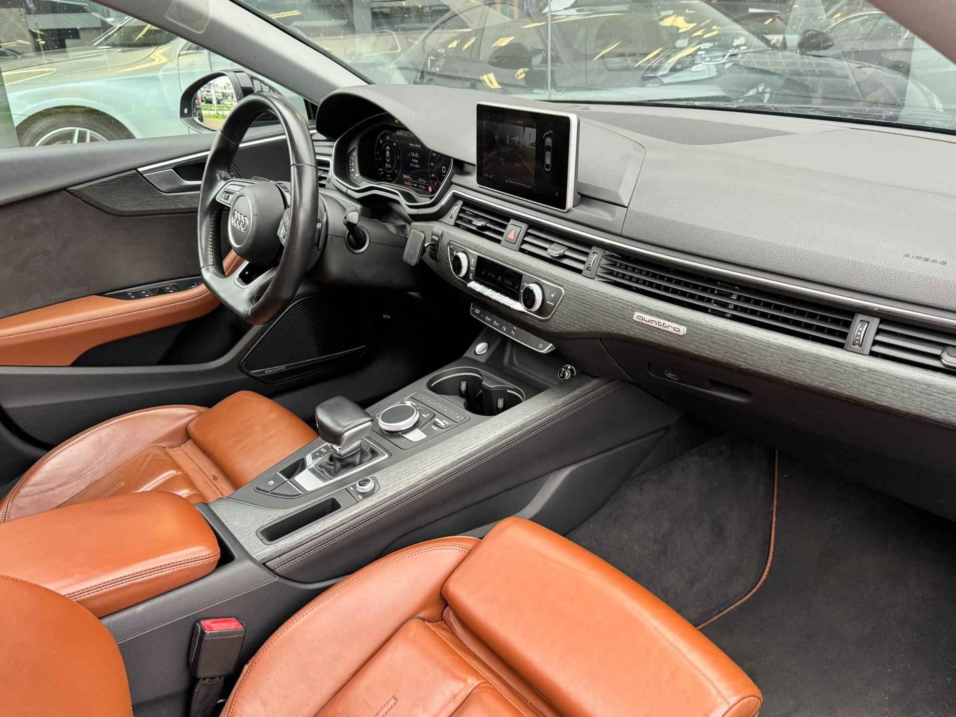 Audi A5 Sportback 3.0 TDI quattro S-Line | Pano | 360° Camera | Adaptieve cruise | Volledig onderhouden - 13/23