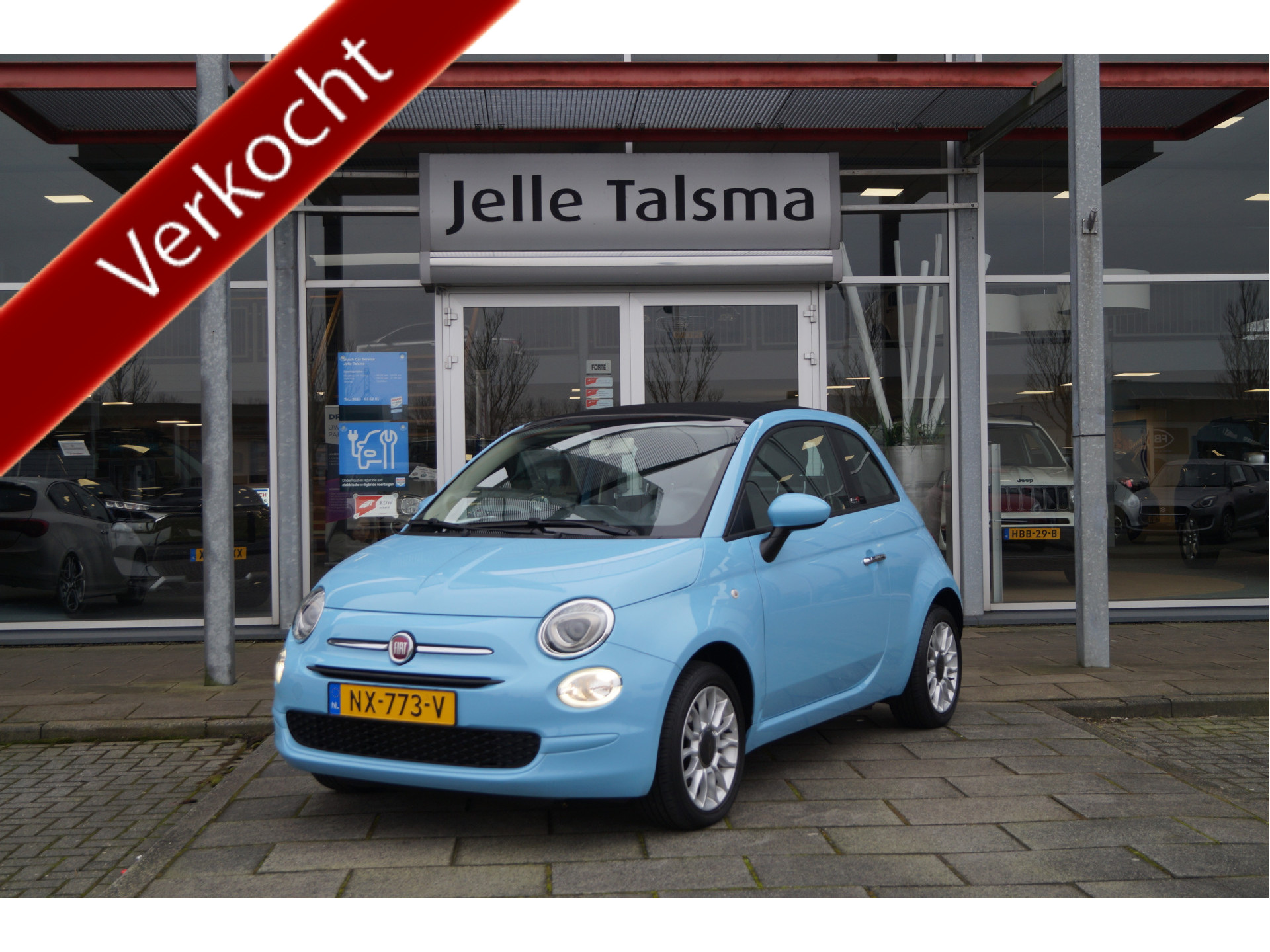 Fiat 500C 1.2 Popstar | Lichtmetalen Velgen | Airco