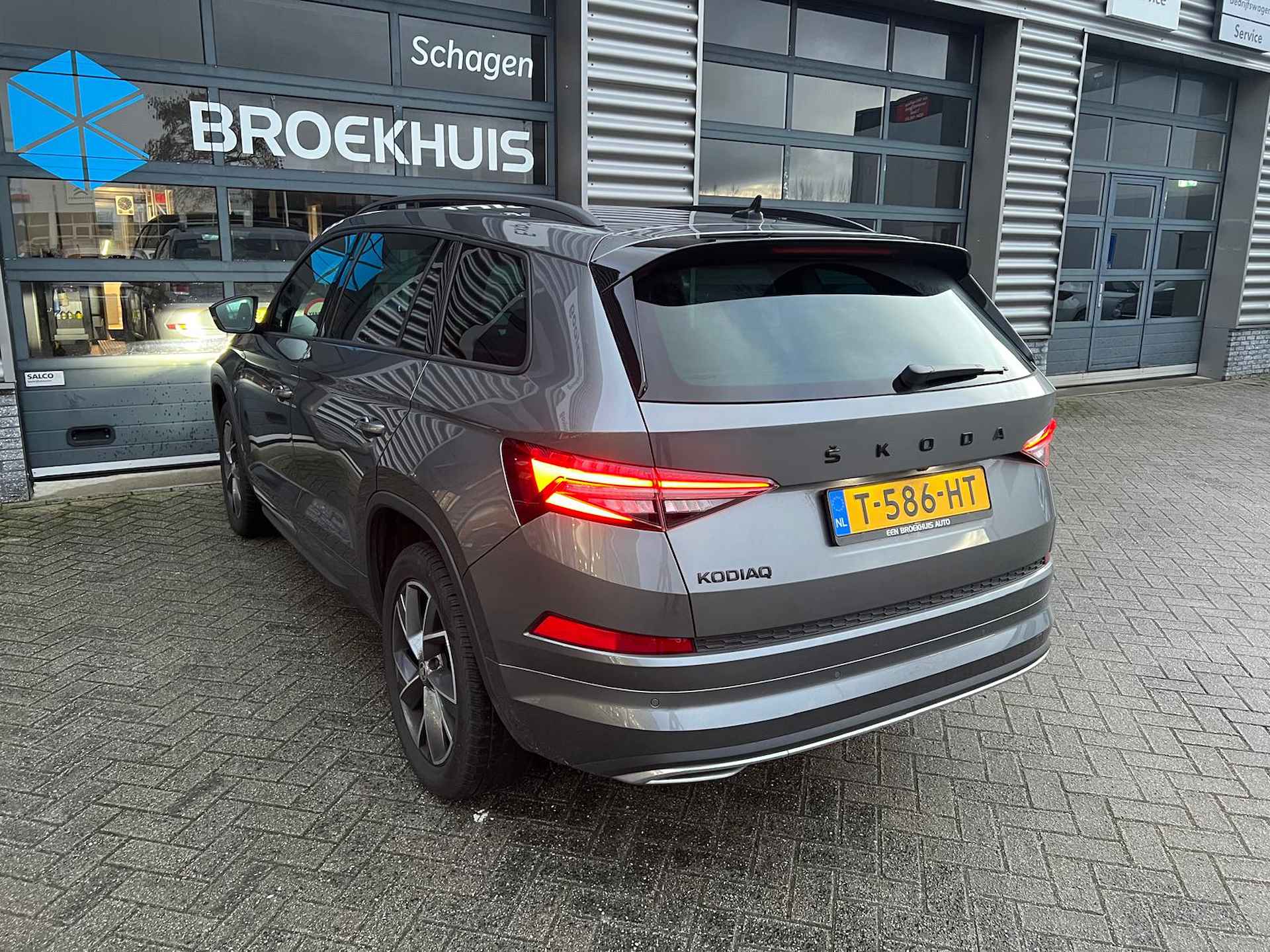 Škoda Kodiaq 1.5 TSI 150 pk Sportline Business 7pers. 7-DSG | Elektrisch wegklapbare trekhaak | Elektrisch bedienbare achterklep | Cruise con - 8/37