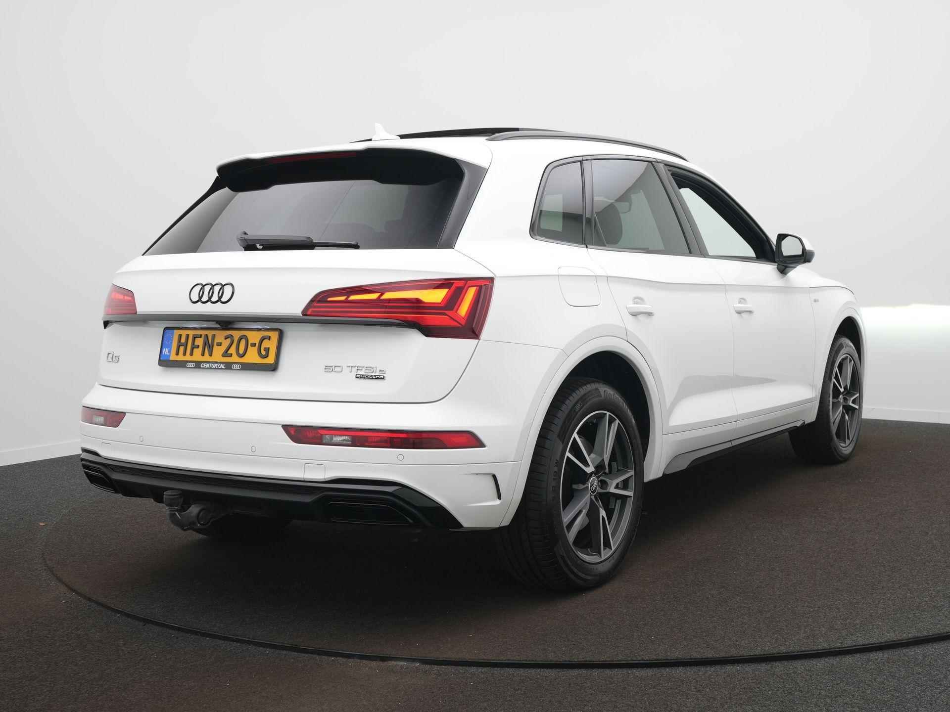 Audi Q5 50 TFSI e S edition Competition 299PK | S-Line | Panodak | Elek. Trekhaak | Elek. Stoelen - 5/66