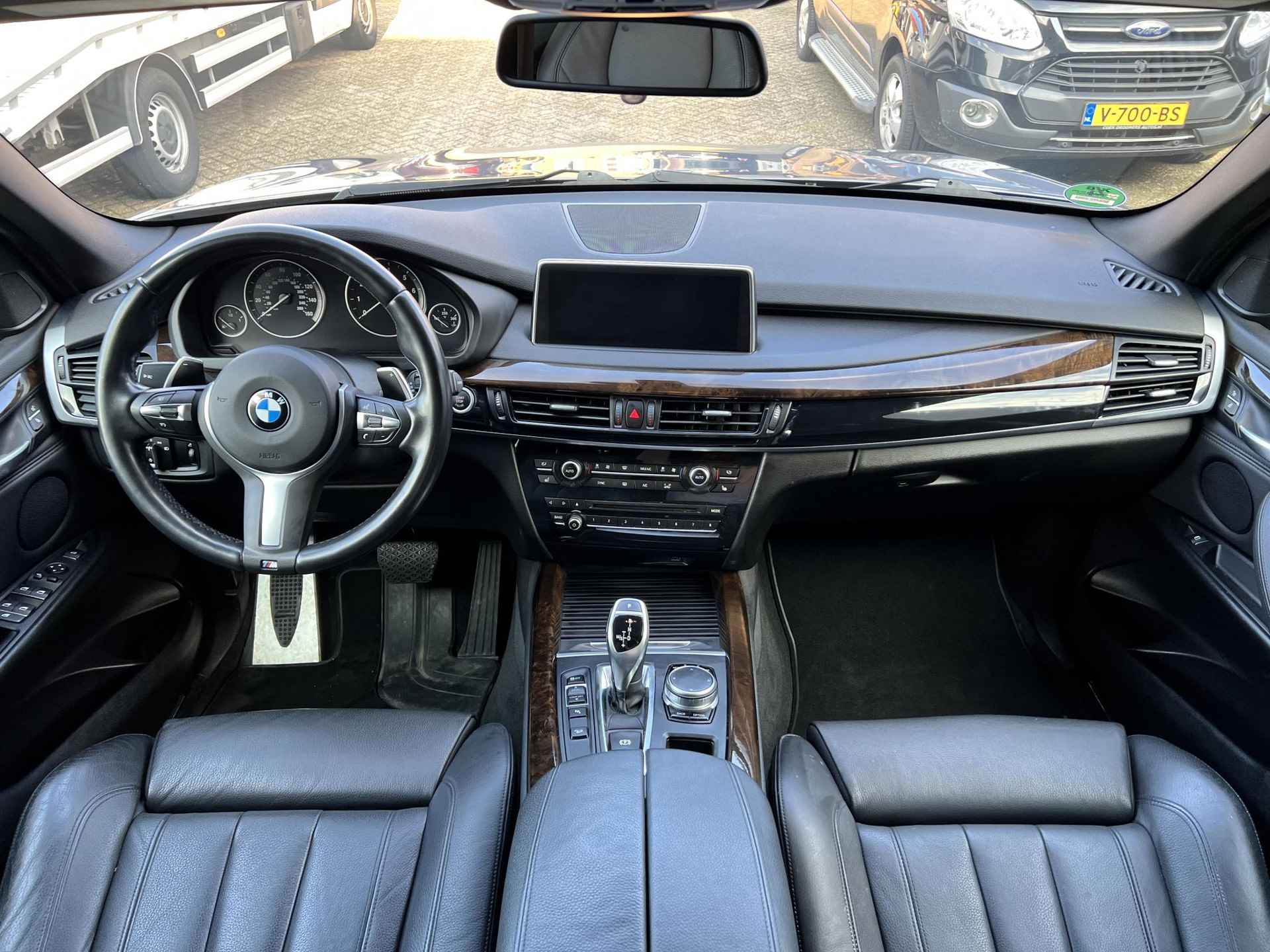BMW X5 xDrive35i High Executive GRIJS KENTEKEN, M-Pakket, Panoramadak, Leder, Stoelverwarming, Premium Audio, Houten inleg, Climate Control, Cruise Control (MET GARANTIE*) - 13/33