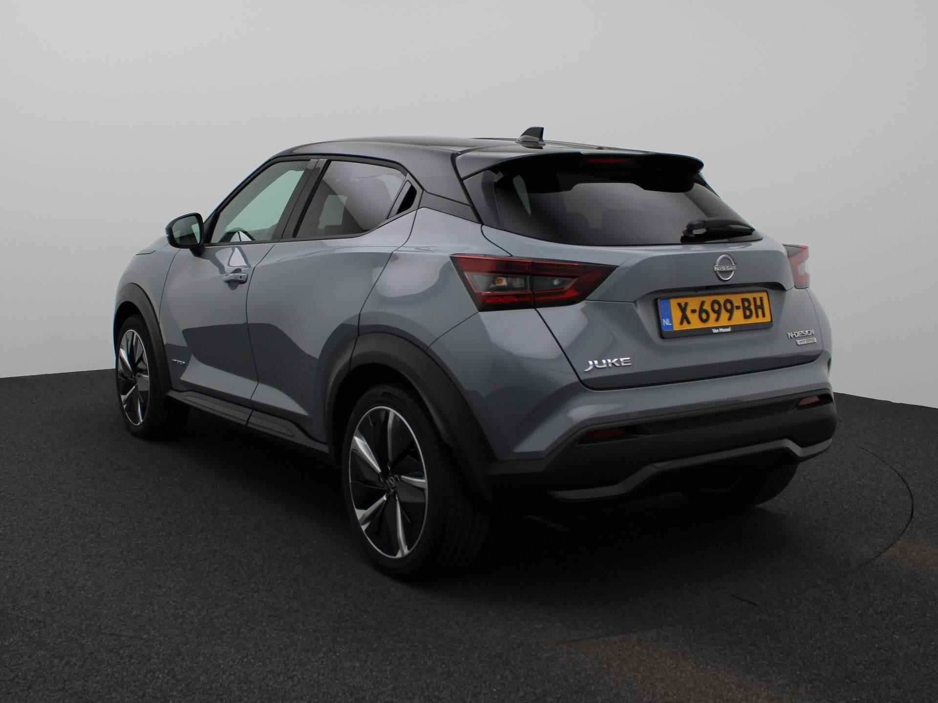 Nissan Juke 1.6 Hybrid N-Design 143pk | Automaat | Navigatie | Achteruitrijcamera | Half-Leder | Parkeersensoren voor & achter | Apple CarPlay & Android Auto - 3/42