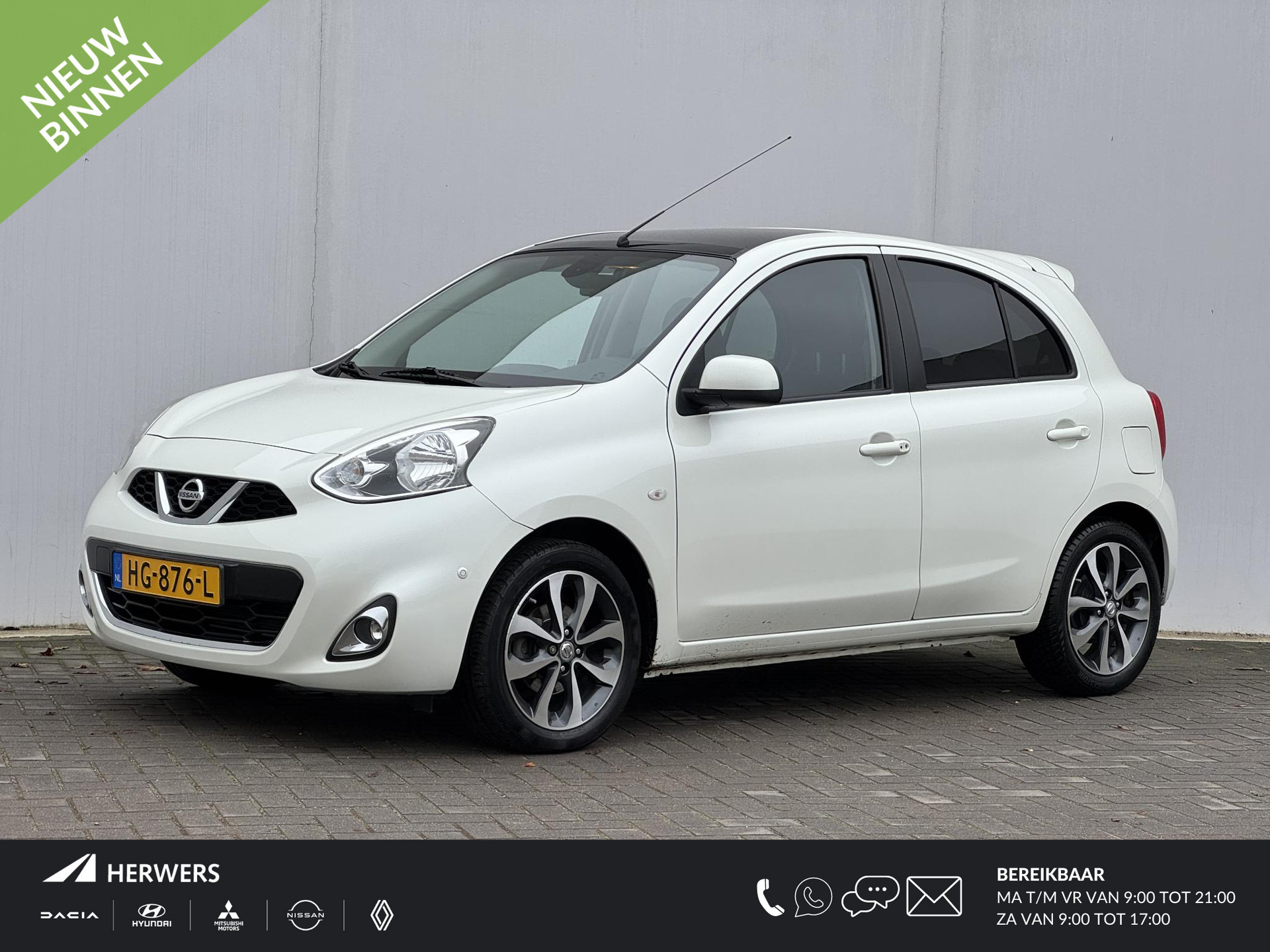 Nissan Micra 1.2 DIG-S Tekna / Panoramadak / Navigatie / Parkeersensoren achter / Bluetooth