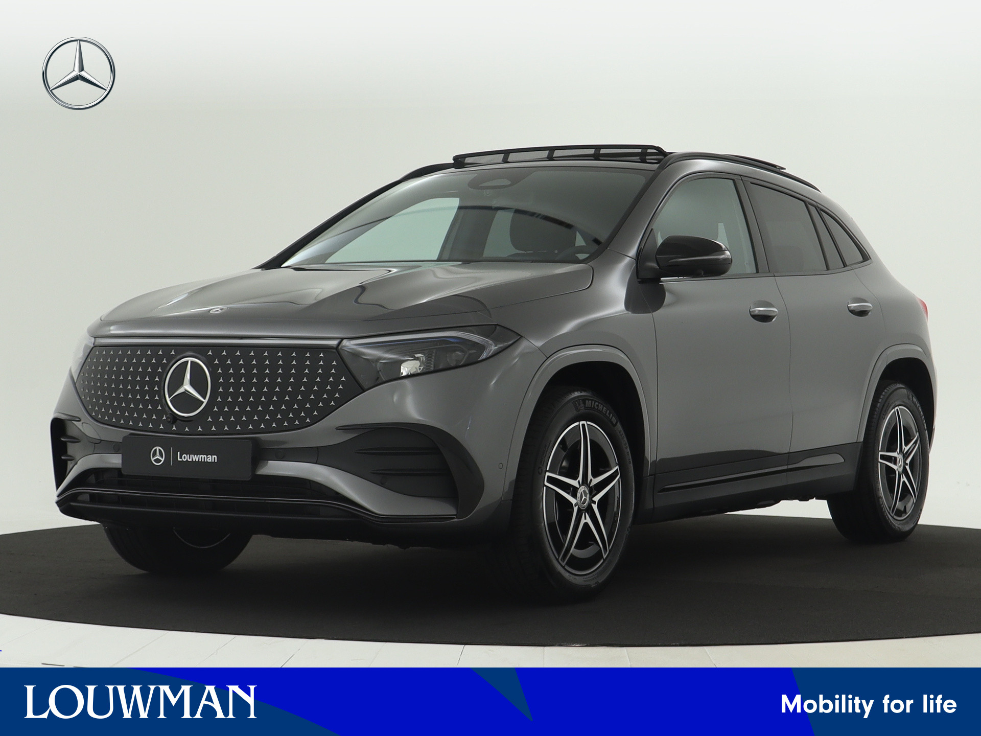 Mercedes-Benz EQA 250+ AMG Line 71 kWh | Nightpakket | Winter pakket | Premium pakket | GUARD 360° Voertuigbescherming Plus | Dodehoekassistent | Extra USB-poorten | 	Parkeerpakket met 360°-camera | KEYLESS-GO comfort pakket |