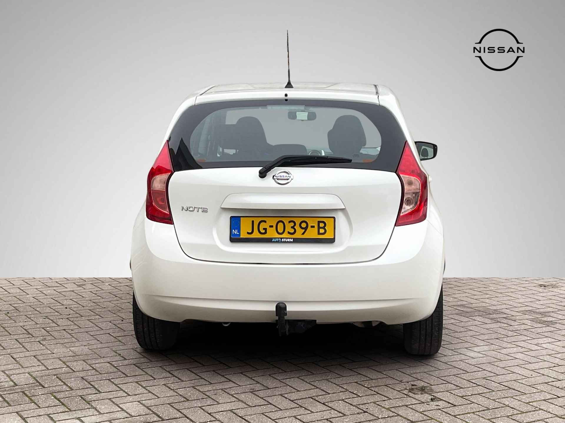 Nissan Note 1.2 Acenta | Trekhaak | Cruise Control | Achterbank Verstelbaar | Airco | Bluetooth Tel. | Elek. Ramen + Spiegels | Rijklaarprijs! - 5/28