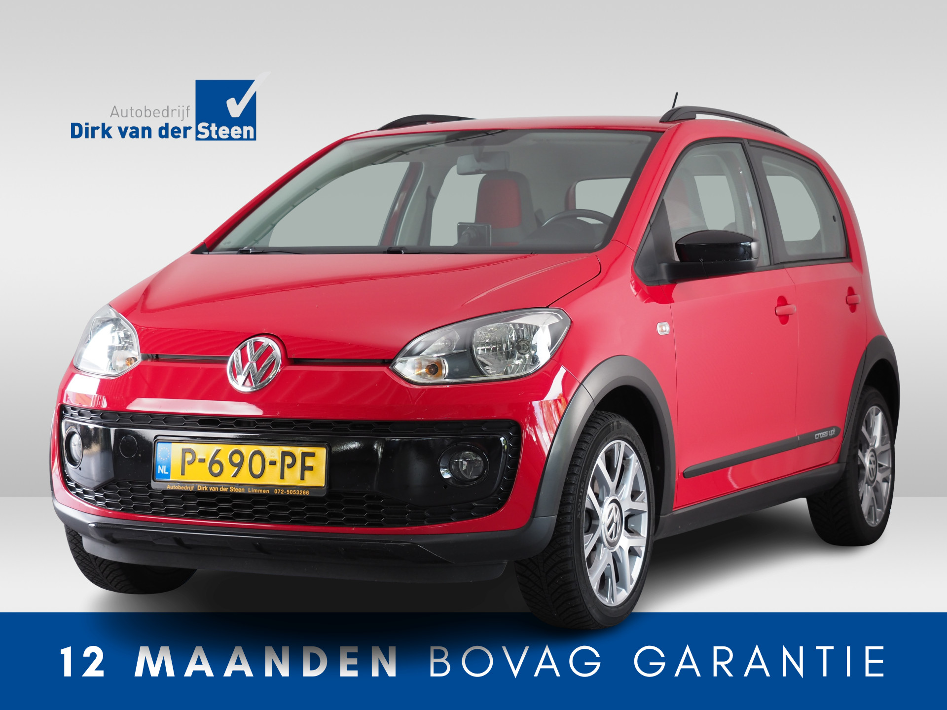 Volkswagen up! 1.0 cross up! BlueMotion | Carkit | Parkeersensoren | Airco | 16' Velgen