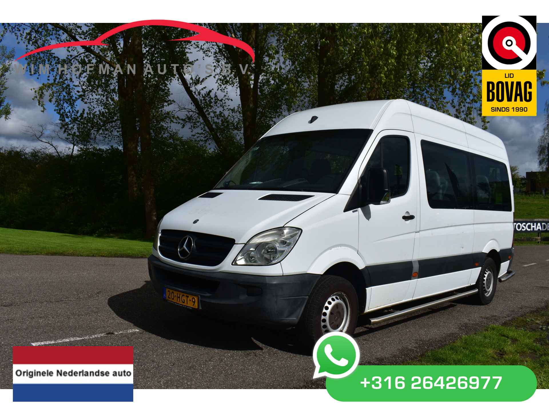 Mercedes-Benz Sprinter 2.2 CDI 8 Pers/Lift Airco Schuifdeur Rechts Combi excl btw