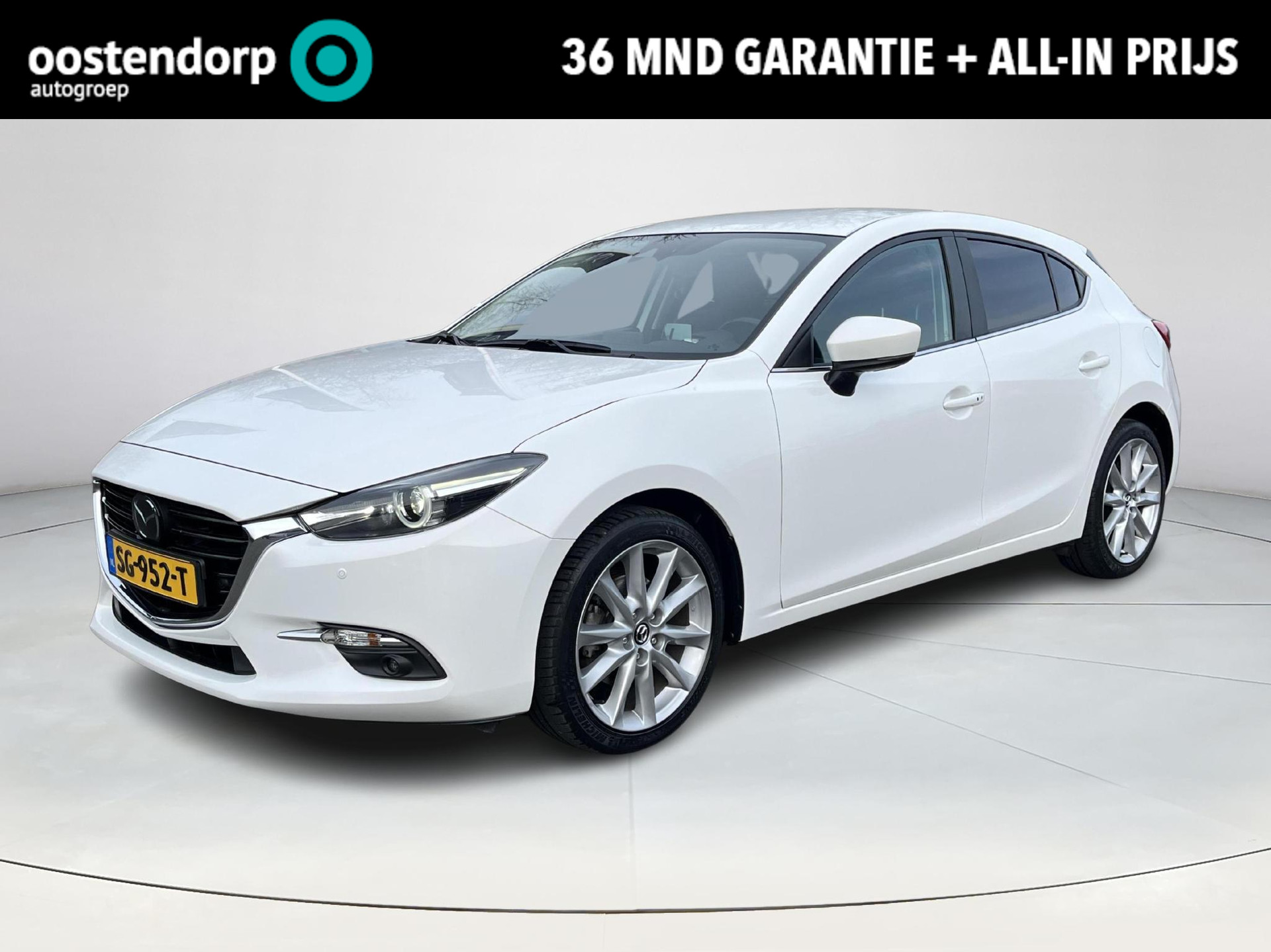 Mazda 3 2.0 SkyActiv-G 120 GT-M | Bose-premium | Leder | Camera | Ap­ple Car­Play & An­droid Auto™ |