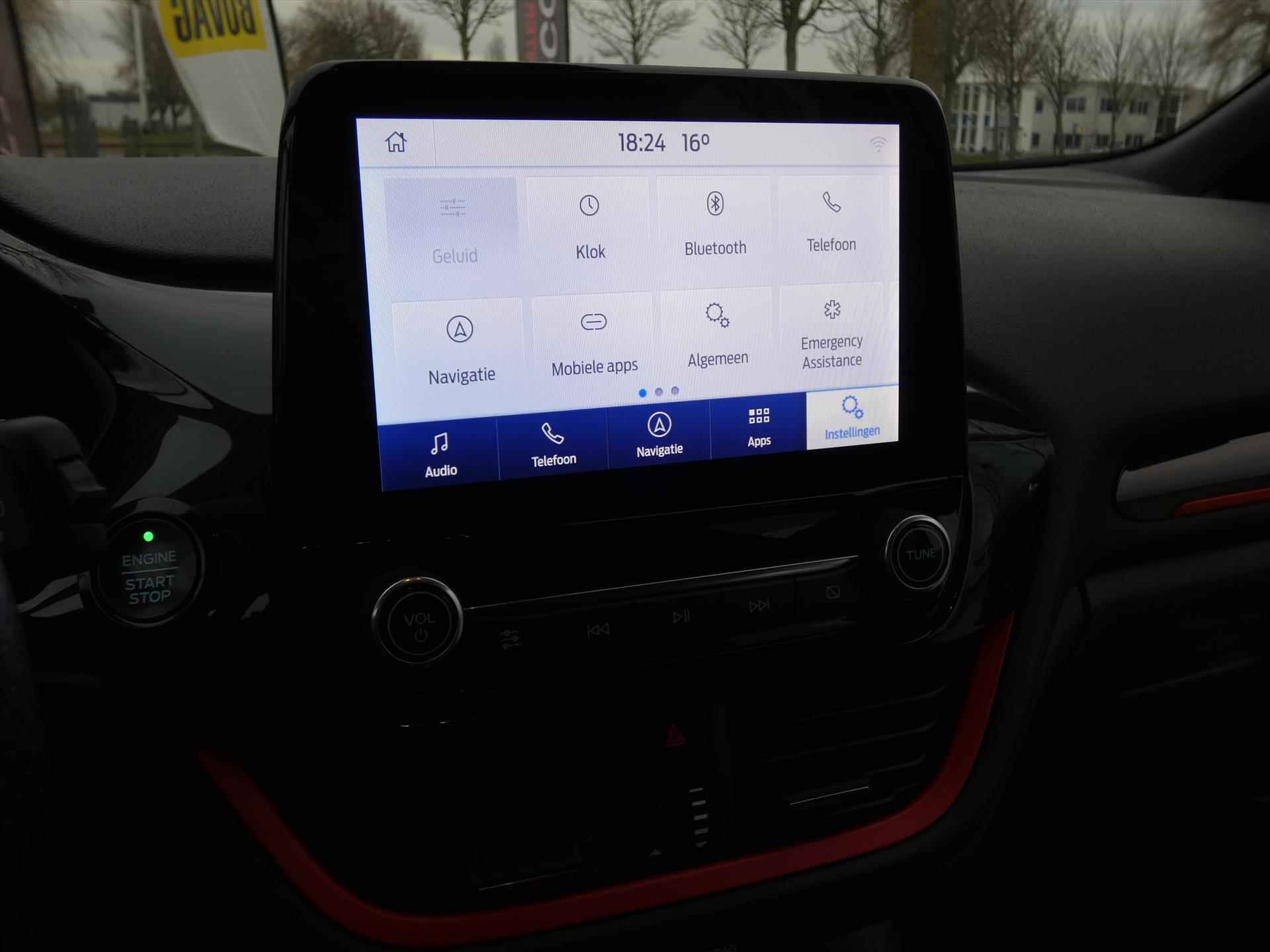 FORD Fiesta 1.0 EcoBoost 125pk 5dr ST-Line | Carplay | Navigatie | 17"inch | - 25/38