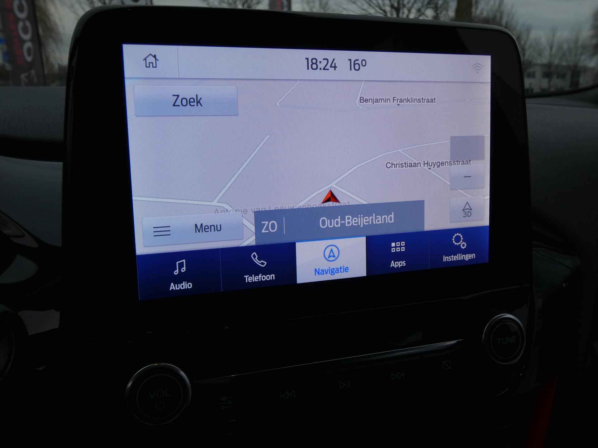 FORD Fiesta 1.0 EcoBoost 125pk 5dr ST-Line | Carplay | Navigatie | 17"inch | - 27/38