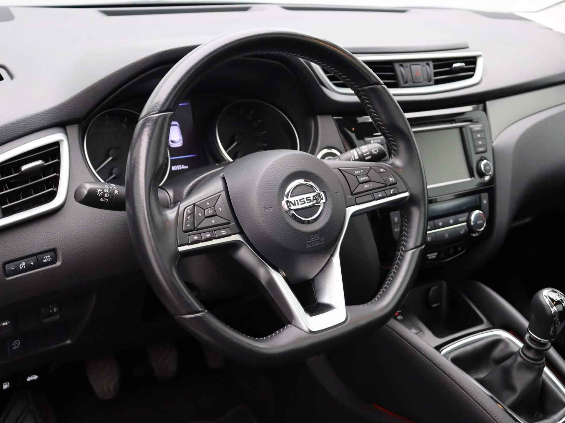 Nissan Qashqai 140pk DIG-T N-Connecta | Panoramadak | 360 Graden Camera | Key-Less Entry | Cruise Control | Navigatie | - 16/37