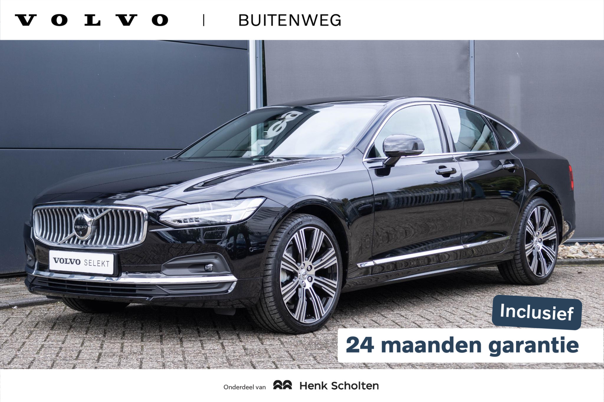 Volvo S90 B5 Automaat Ultimate Bright | 360º camera | Panoramadak | Geventileerde stoelen | Parkeerverwarming | Harman Kardon premium audio | 20'' Lichtmetalen velgen | Adaptive cruise control