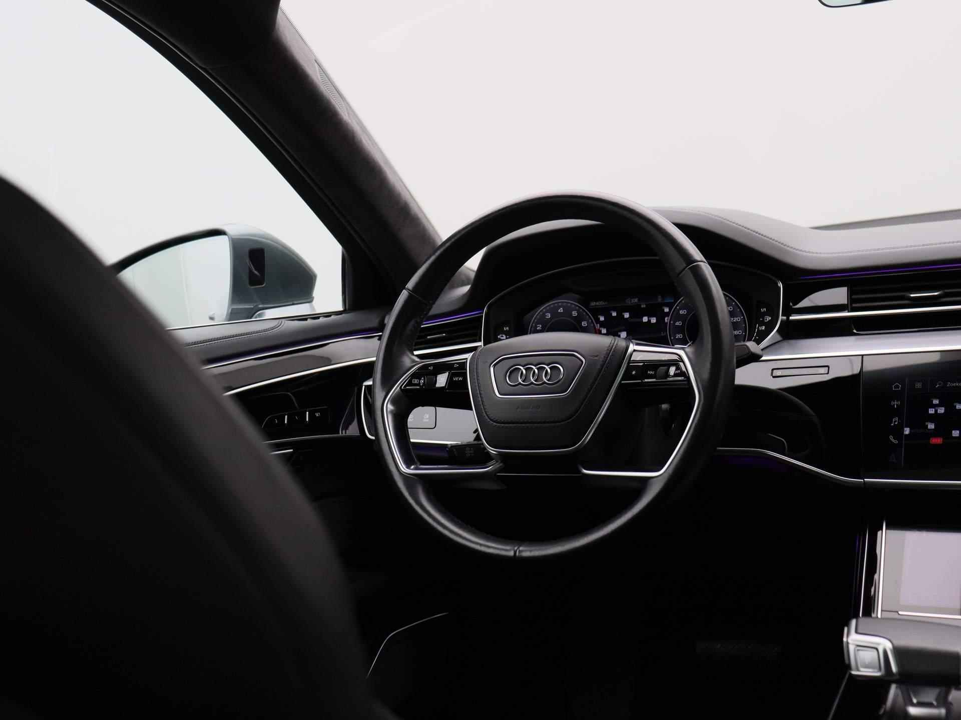 Audi A8 60 TFSI e quattro Pro Line Plus | SOFT CLOSE | BANG & OLUFSON | PANORAMADAK | SFEERVERLICHTING | STOELMASSAGE | STOELVERWARMING | | VIRTUAL COCKPIT | - 10/55