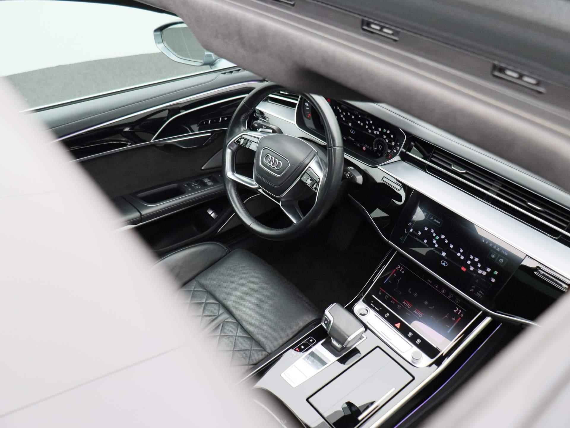 Audi A8 60 TFSI e quattro Pro Line Plus | SOFT CLOSE | BANG & OLUFSON | PANORAMADAK | SFEERVERLICHTING | STOELMASSAGE | STOELVERWARMING | | VIRTUAL COCKPIT | - 49/55