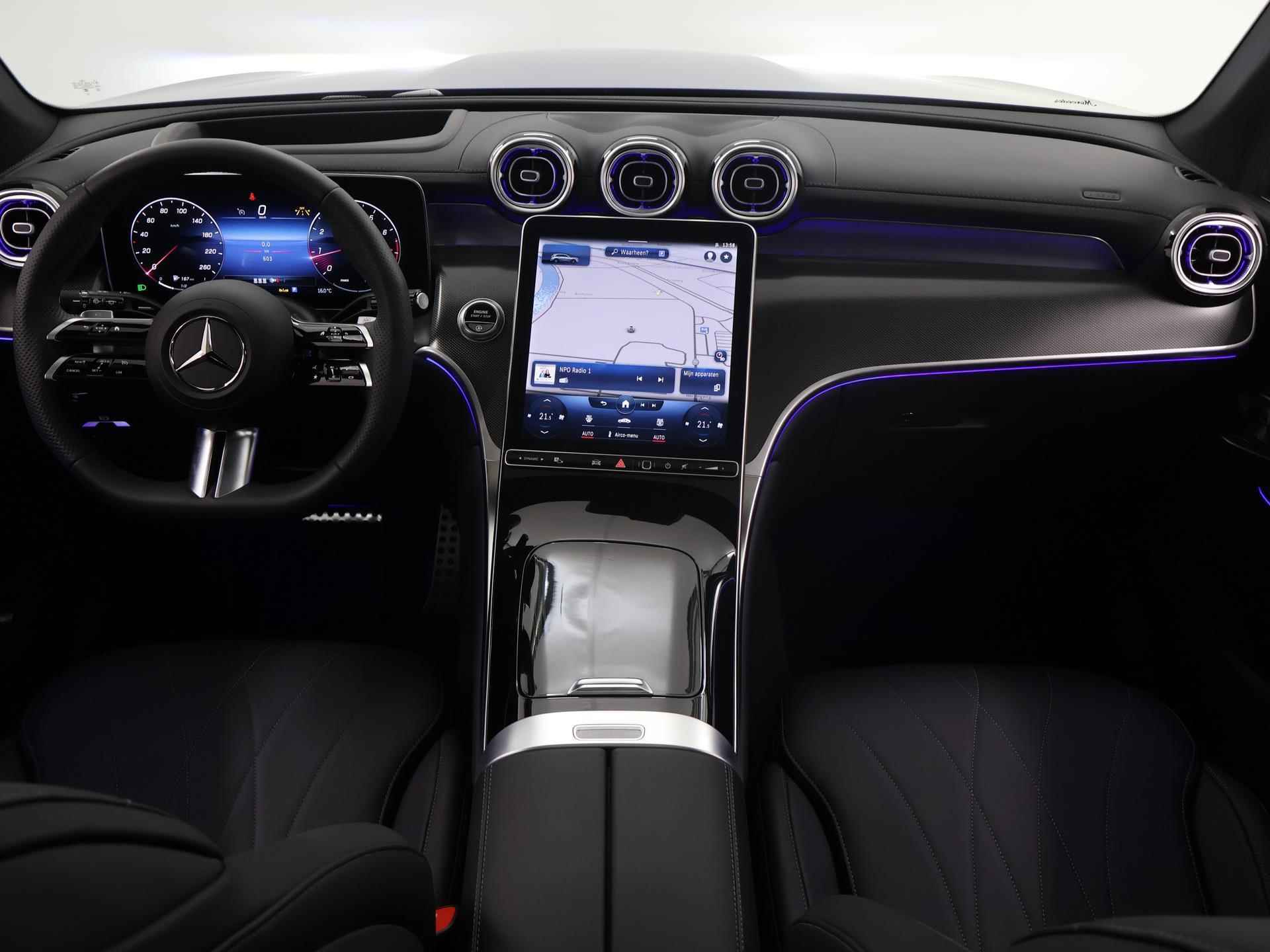 Mercedes-Benz GLC-klasse 200 4MATIC AMG NIGHT Premium Plus | Panorama-schuifdak | Head-Up Display | Burmester 3D | Stoelgeheugen | Apple Carplay | Trekhaak | Keyless Entry | Nappaleder | - 9/53