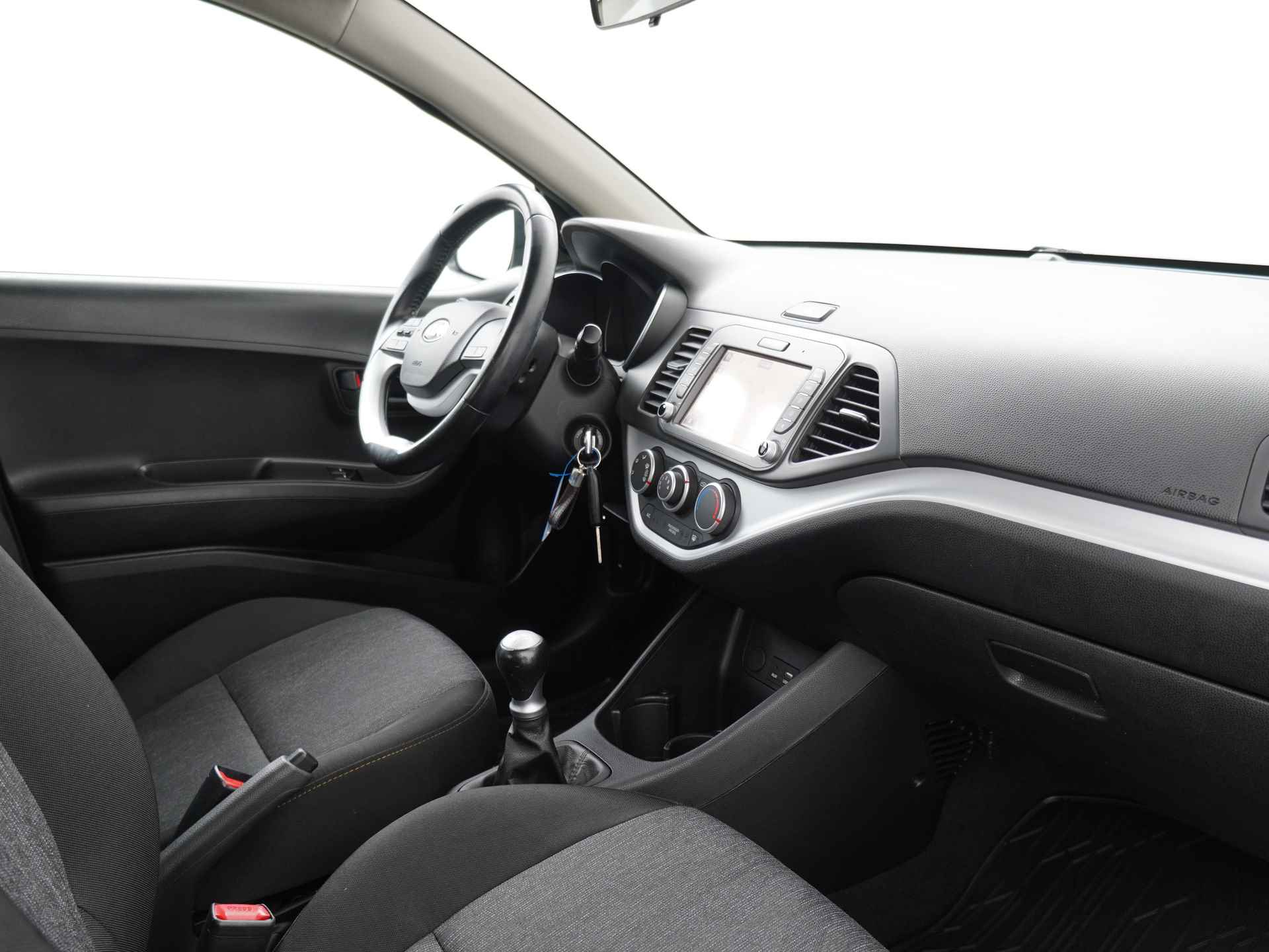 Kia Picanto 1.0 CVVT EconomyPlusLine Navigator - Navigatie - Achteruitrijcamera - Lichtmetalen velgen - 12 maanden BOVAG garantie - 38/48