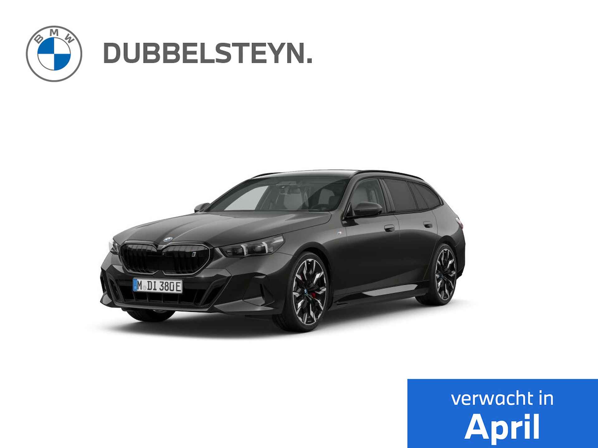 BMW i5 Touring eDrive40 | M-Sport Pro | 21'' | Panorama. | Park. + Drive Prof. | Stoelvent. | Harman/Kardon | Stuurverw. + Stoelverw. voor/achter | Trekhaak | Head-Up | Getint glas | Comfortstoel. - 1/4
