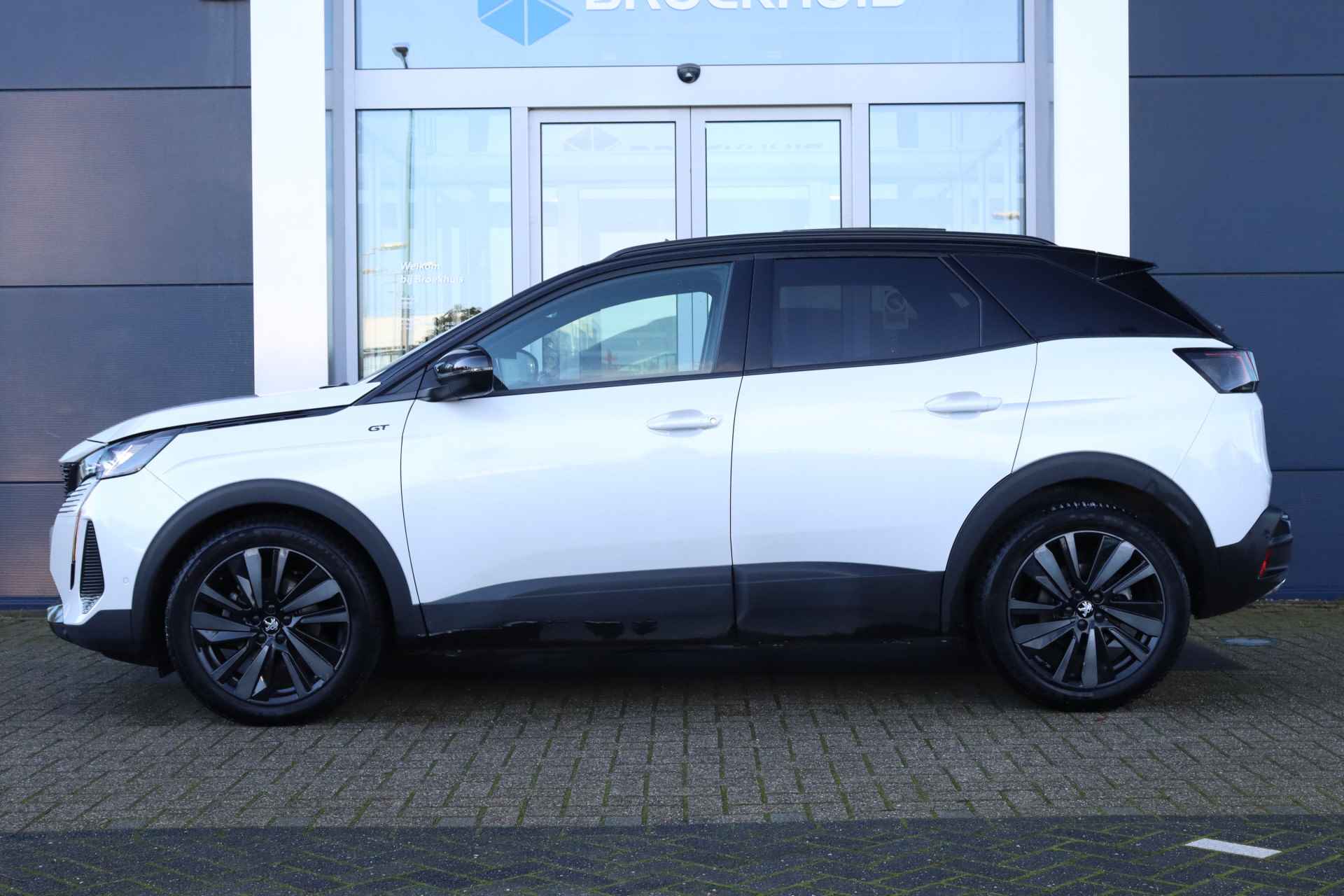 Peugeot 3008 1.2 PureTech GT | Blackpack | Schuif/kantel dak | 360 Camera | Alcantara | Massage | ACC | Elektr. klep - 6/55