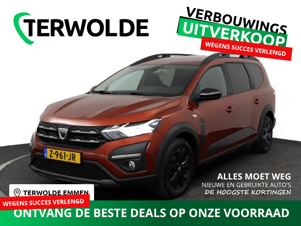 Dacia Jogger TCe 100 Bi-Fuel Extreme 5p. | LPG af fabriek | Afneembare Trekhaak | Navigatie incl. Apple Carplay/Android Auto | Camera | Separatierek | Cruise Control