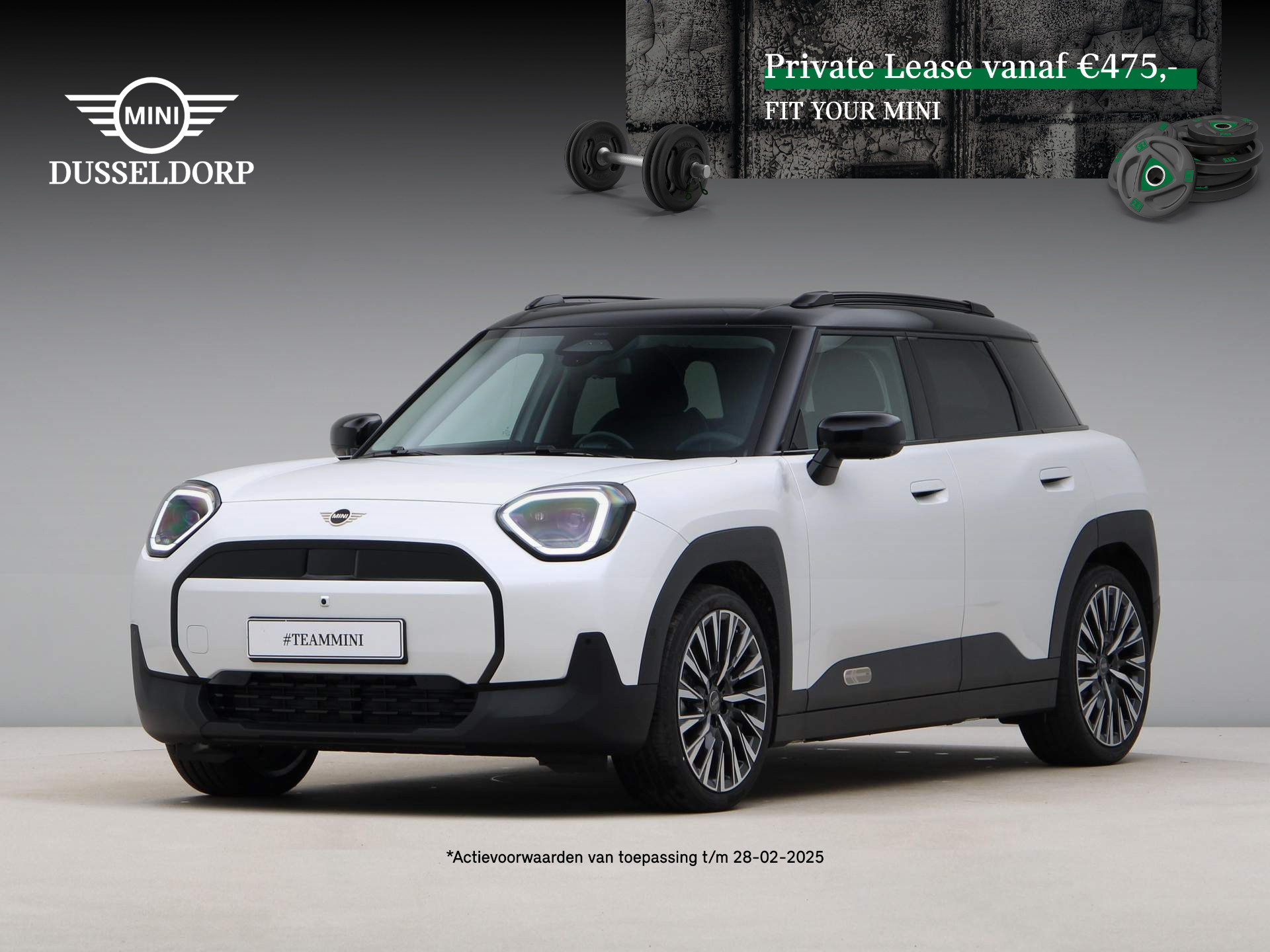 MINI Aceman E Classic Pakket L PRIVATE LEASE EUR 509,- (48 mnd/10.000 km)