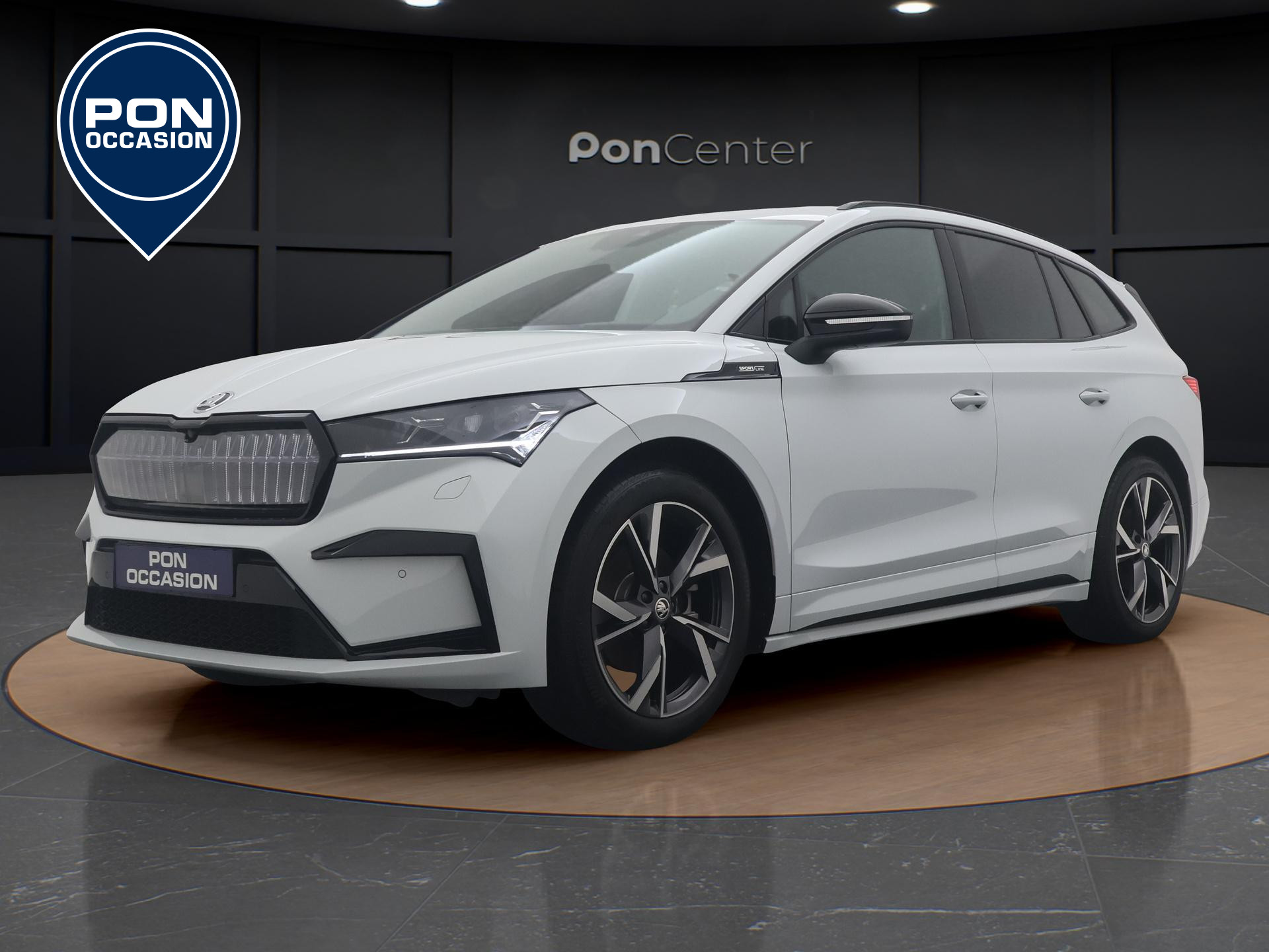 Skoda Enyaq iV 80 Sportline | Navigatie | Camera | Side Assist | Stoelverwarming | Cruise Control | LED |