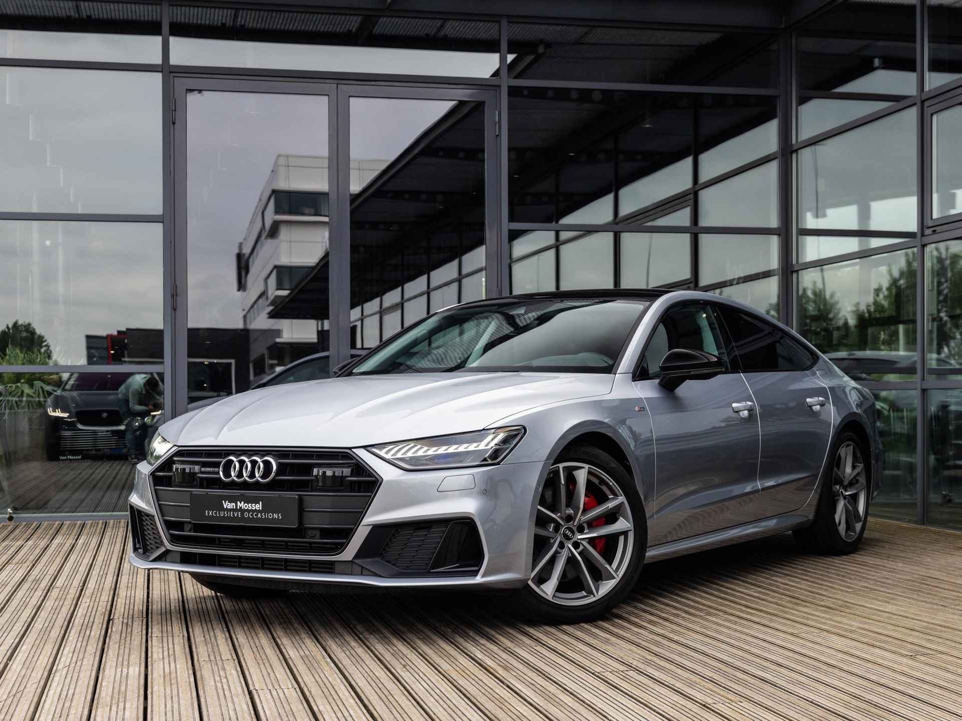 Audi A7 Sportback 55 TFSI e quattro Pro Line S | PANORAMADAK | HEAD UP DISPLAY | BANG&OLUFSEN | MASSAGE STOELEN | ADAPTIEF DEMPING | ADAPTIEVE CRUISE CONTROL | STOELVENTILATIE | - 3/45