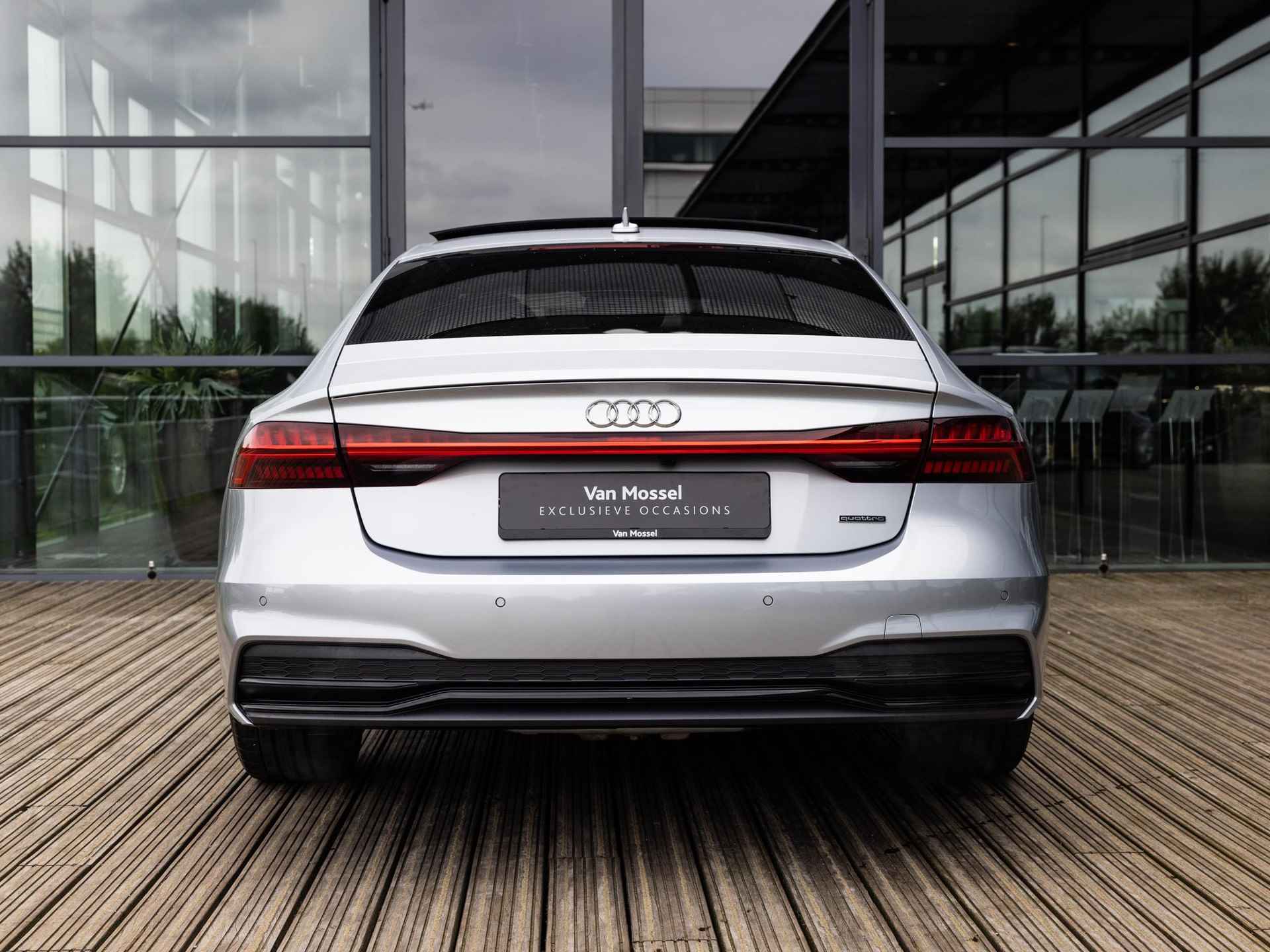 Audi A7 Sportback 55 TFSI e quattro Pro Line S | PANORAMADAK | HEAD UP DISPLAY | BANG&OLUFSEN | MASSAGE STOELEN | ADAPTIEF DEMPING | ADAPTIEVE CRUISE CONTROL | STOELVENTILATIE | - 7/45