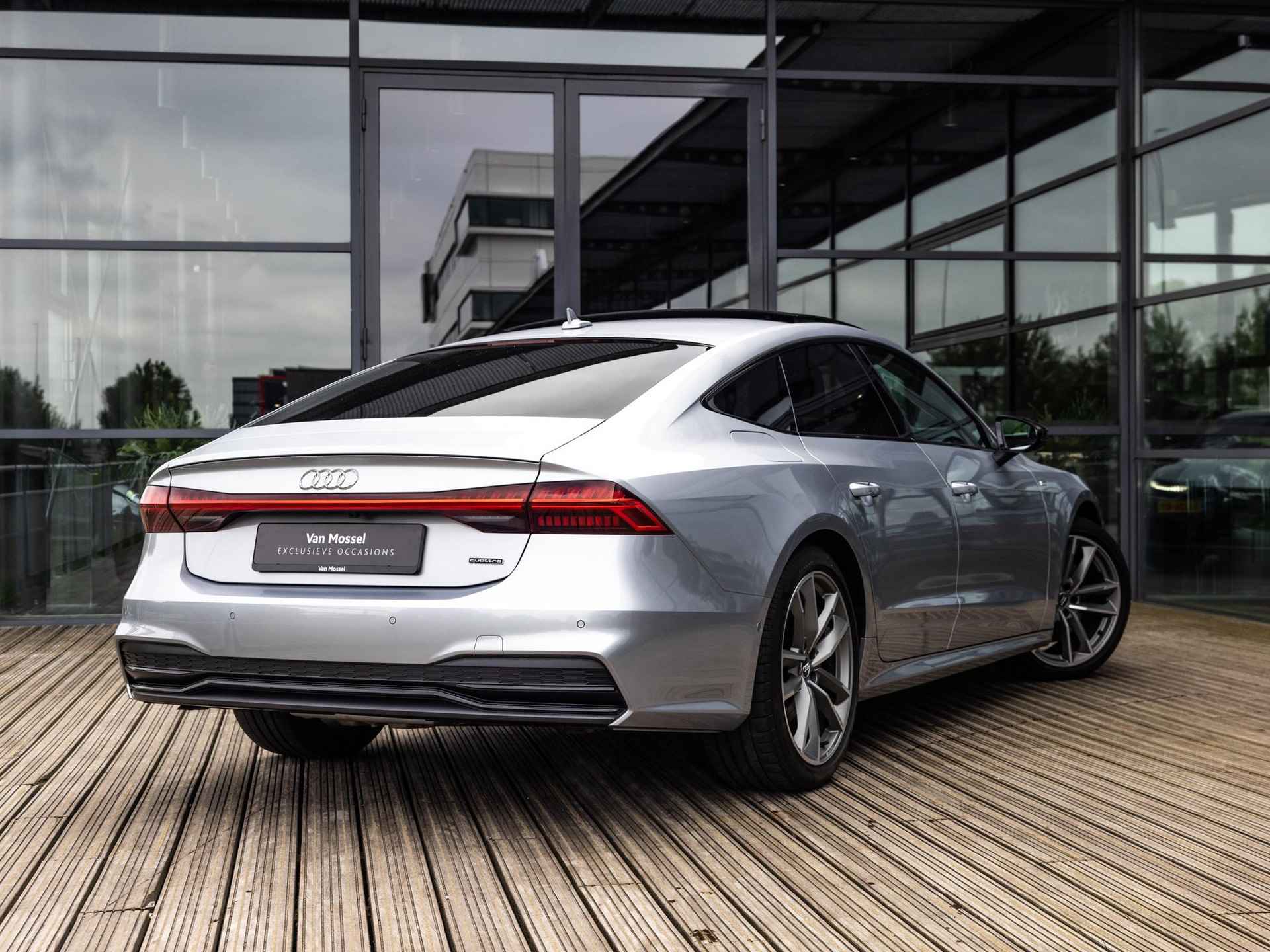 Audi A7 Sportback 55 TFSI e quattro Pro Line S | PANORAMADAK | HEAD UP DISPLAY | BANG&OLUFSEN | MASSAGE STOELEN | ADAPTIEF DEMPING | ADAPTIEVE CRUISE CONTROL | STOELVENTILATIE | - 8/45