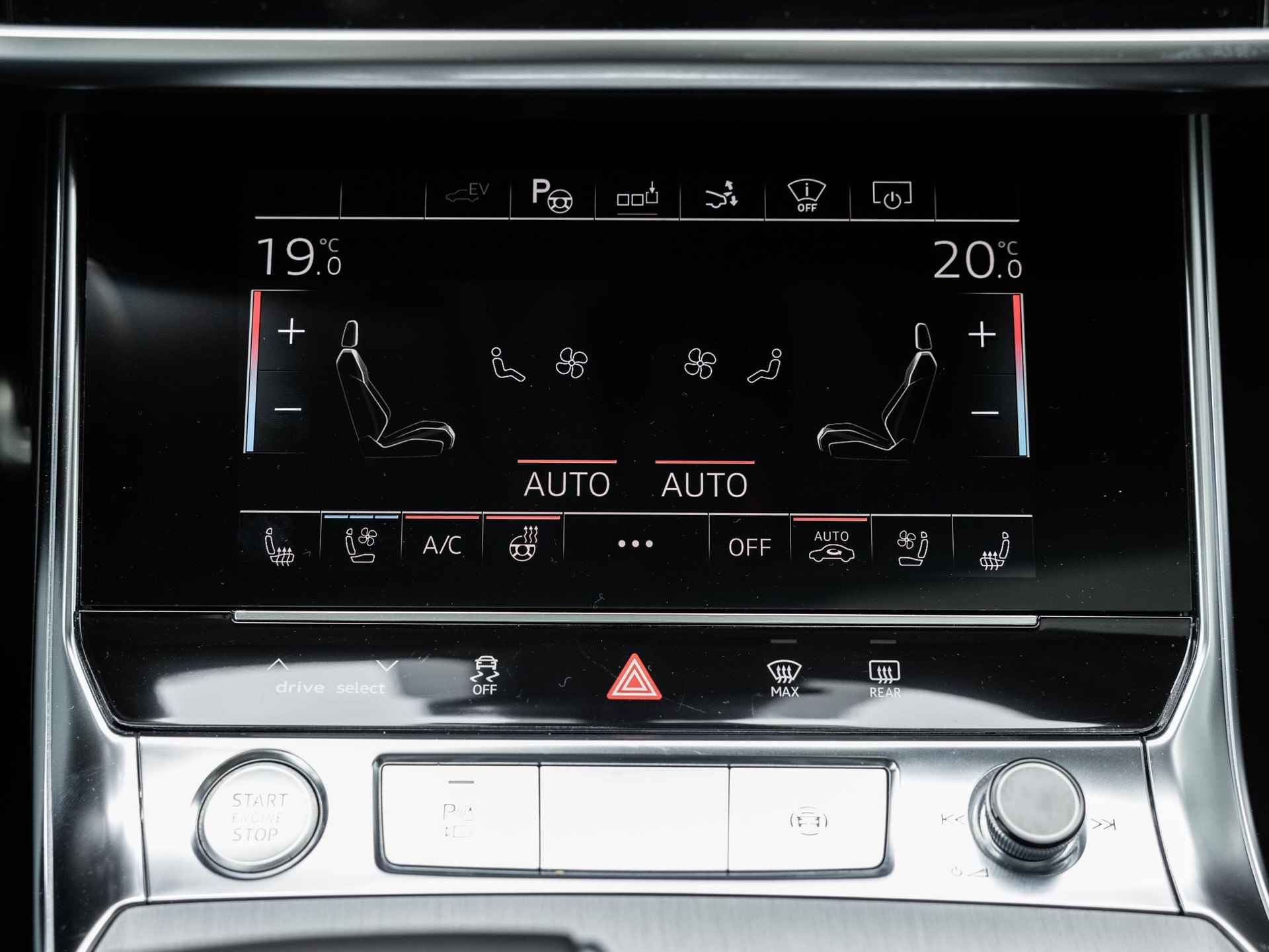 Audi A7 Sportback 55 TFSI e quattro Pro Line S | PANORAMADAK | HEAD UP DISPLAY | BANG&OLUFSEN | MASSAGE STOELEN | ADAPTIEF DEMPING | ADAPTIEVE CRUISE CONTROL | STOELVENTILATIE | - 27/45