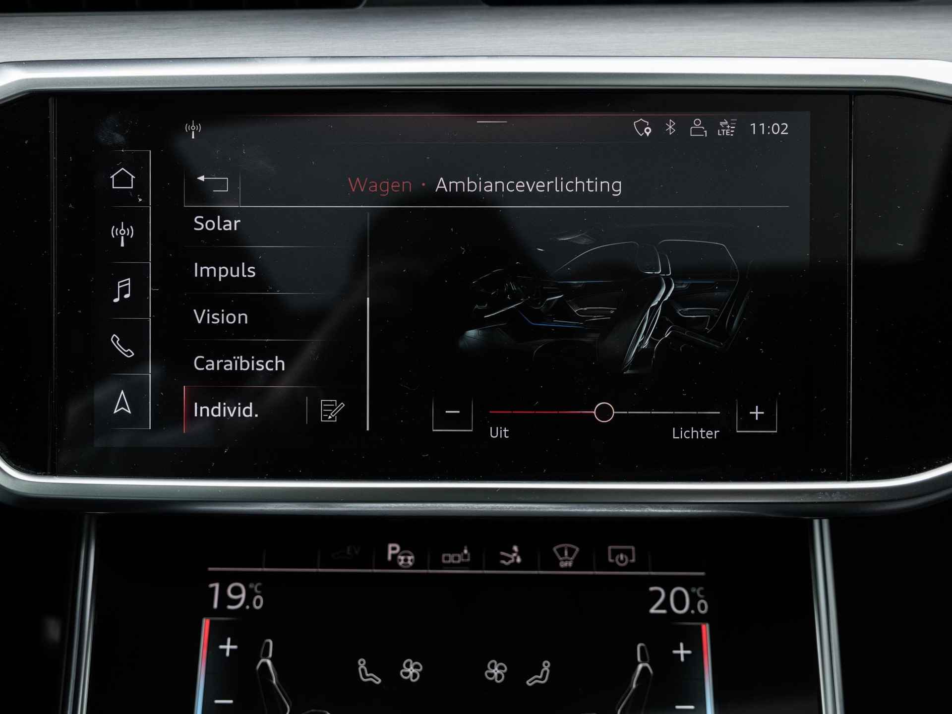 Audi A7 Sportback 55 TFSI e quattro Pro Line S | PANORAMADAK | HEAD UP DISPLAY | BANG&OLUFSEN | MASSAGE STOELEN | ADAPTIEF DEMPING | ADAPTIEVE CRUISE CONTROL | STOELVENTILATIE | - 36/45